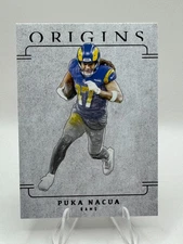 2024 Panini Origins - Puka Nacua #19 Blank Slate Case Hit SSP - LA RAMS