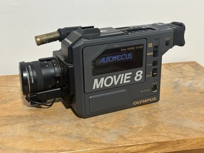 OLYMPUS Movie 8 VX-801 U Video Camera Camcorder. No battery. UNTESTED.