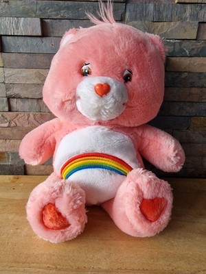 Care Bears - Regenbogen Cheer Bear weiches Plüschtier. gebraucht, sehr guter Zustand