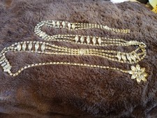 Vintage rhinestone belt