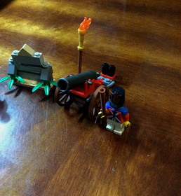 LEGO Pirates: Cannon Battle (6239) W/INSTRUCTIONAL MANUAL 100% COMPLETE