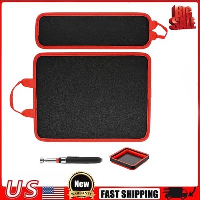 2 Magnetic Tool Mats & 1 Magnetic Parts Trays & 15 lb Telescoping Pickup Pen A++