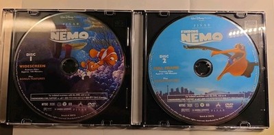 Finding Nemo DVD 2003 2 Disc Widescreen & Full Screen Disney Pixar Slim Jewel 