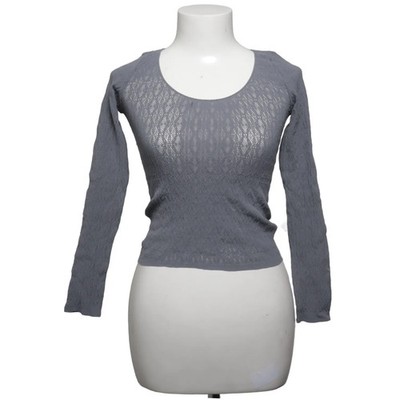 Grupo Inditex, Langarmshirt, Größe: M/L, Grau, Elasthan/Polyamid #DAP