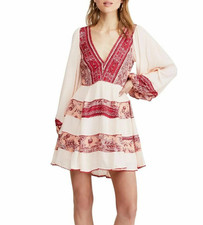 Free People My Love Mini Pink Dress NWT Size XS