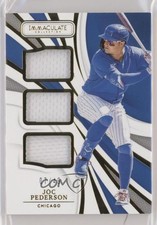 2021 Panini Immaculate Immaculate Triples 7/49 Joc Pederson #IT-JP 00fb