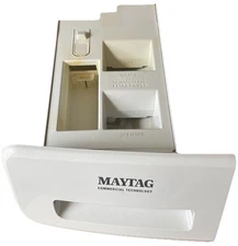 MAYTAG DETERGENT DISPENSER TRAY DRAWER W11106538 W11106536 W10918517 WHITE OEM