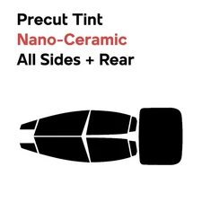 Precut Window Film Automotive Nano Ceramic Any % Tint for Toyota Prius 2023-2026