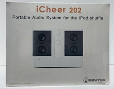 iCheer 202 Portable Audio System for the iPod shuffle   [New Sealed]