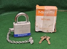 MASTER PADLOCK  ( # 19 ) locksmith / huge lock/ master lock / high security lock