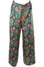 GUCCI MULTI NOJUM SILK WIDE LEG PANTS IT 44 UK 12