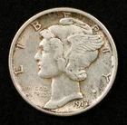 1917-S Mercury Dime 10C Silver VF (#SLC00258)