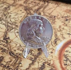 1954 D  Silver 90% Franklin Half Dollar  nice looking coin  TP-10954