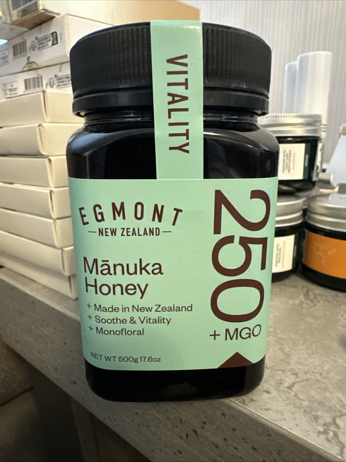 Egmont Honey Manuka Honey MGO 250+ 500g