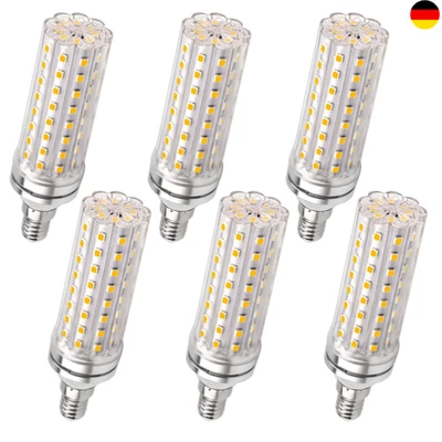 LED Maiskolben E14 12W, 220-240V, 1200LM Kaltweiß 6000K, Ersetzt 100W Glühbirne - Bild 1 von 4