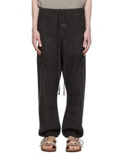 FEAR OF GOD ESSENTIALS Black Polyester Lounge Pants