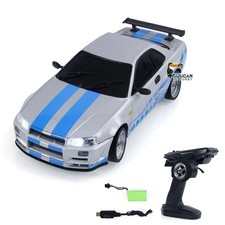 US Stock 1/18 4x2 RC Racing Car RWD Radio Controlled Drift Vehicles Gyro LD1899
