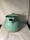 Antique Robinson Ransbottom Pottery Pitcher Light Green/Aqua 186 — photo 4