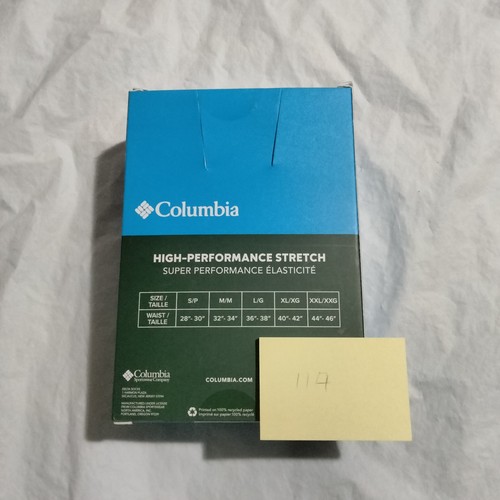 Columbia Men's Boxer Briefs Performance Stretch M 32-34 3-Pack Black - Photo 2/2