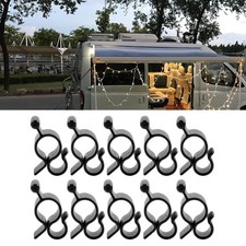 20Pcs Plastic Awning Hook Clip Traveling Tent Clip Light Hanger Enduring