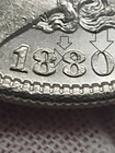 1880-S Morgan Silver Dollar UNC VAM 12 Checkmark 8/7 Blast White & Lustrous