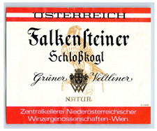 1960's-80's Osterreich Falkenfteiner Schlobkogl German Wine Label S69E