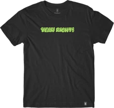 Girl Skateboards Yeah Right Skate Video 20 Year Logo Black T-Shirt
