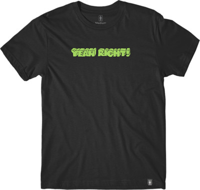 Girl Skateboards Yeah Right Skate Video 20 Year Logo Black T-Shirt