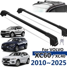 For VOLVO XC60 2018-25 XC40 Anti Theft Cross Bar Roof Rack Cargo Carrier V90 V60