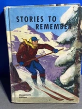 Stories to Remember 1956 Vintage Classmate Edition HC Text Book Lyons Carnahan
