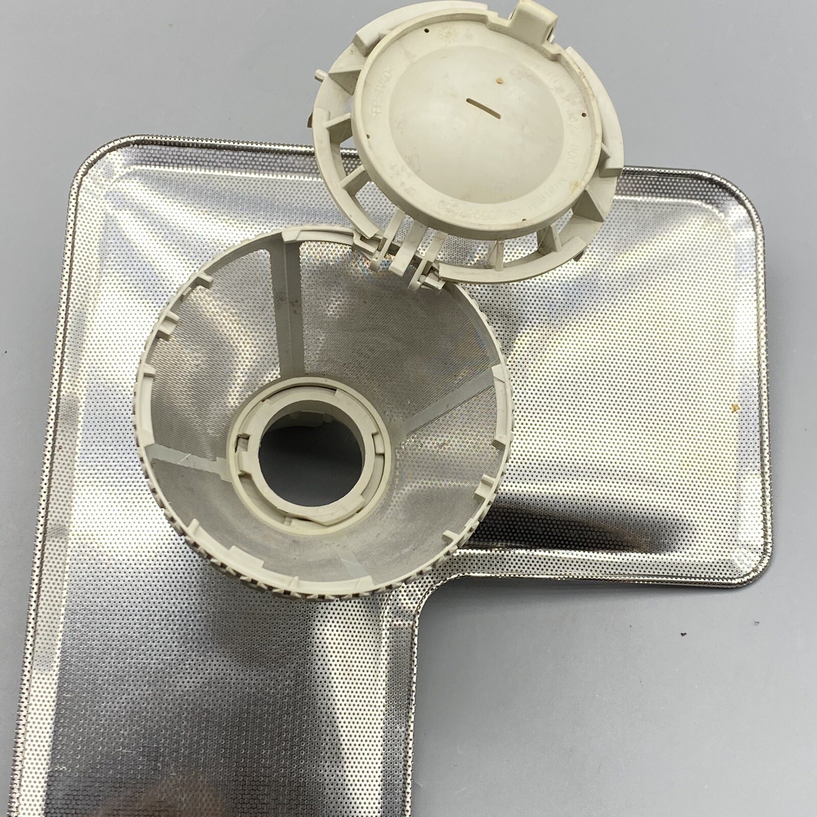 Miele G1220 SCU Dishwasher FILTER plate Handle Micro Mesh Filter Unit