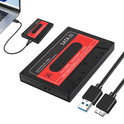 For general Hard Drive Case Tape USB 3.0 Hard Drive Enclosure Hard Disk candid