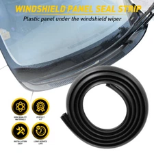 Rubber Seal Strip Trim For Car Front Windshield Plastic Panel HOOD 1.8M 0.70inch
