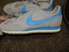 Nike OCEANIA Size US7.5 Vintage Shoes Sneakers Gray Blue White
