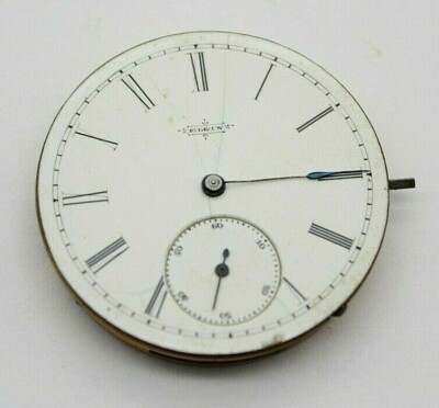 Elgin National Pocket Watch Pinion Movement Face Ø36mm Parts Repairs