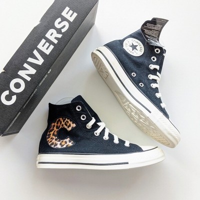 converse black egret leopard