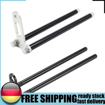 Demiawaking Snag Bar aus Aluminiumlegierung zum Karpfenangeln, Bar, Ohren, mit B