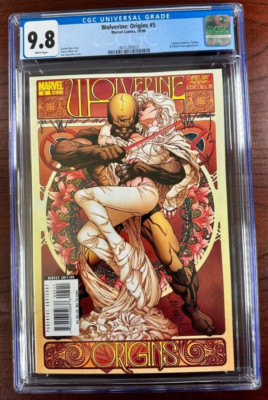 WOLVERINE: ORIGINS #5 CGC 9.8 WP NM/M MARVEL 2006 CAPTAIN AMERICA & CYCLOPS  