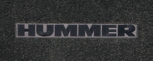 Lloyd Mats Velourtex Hummer H1 Hummer Logo Cargo Mat (1997-2006)  Foto 4 de 4