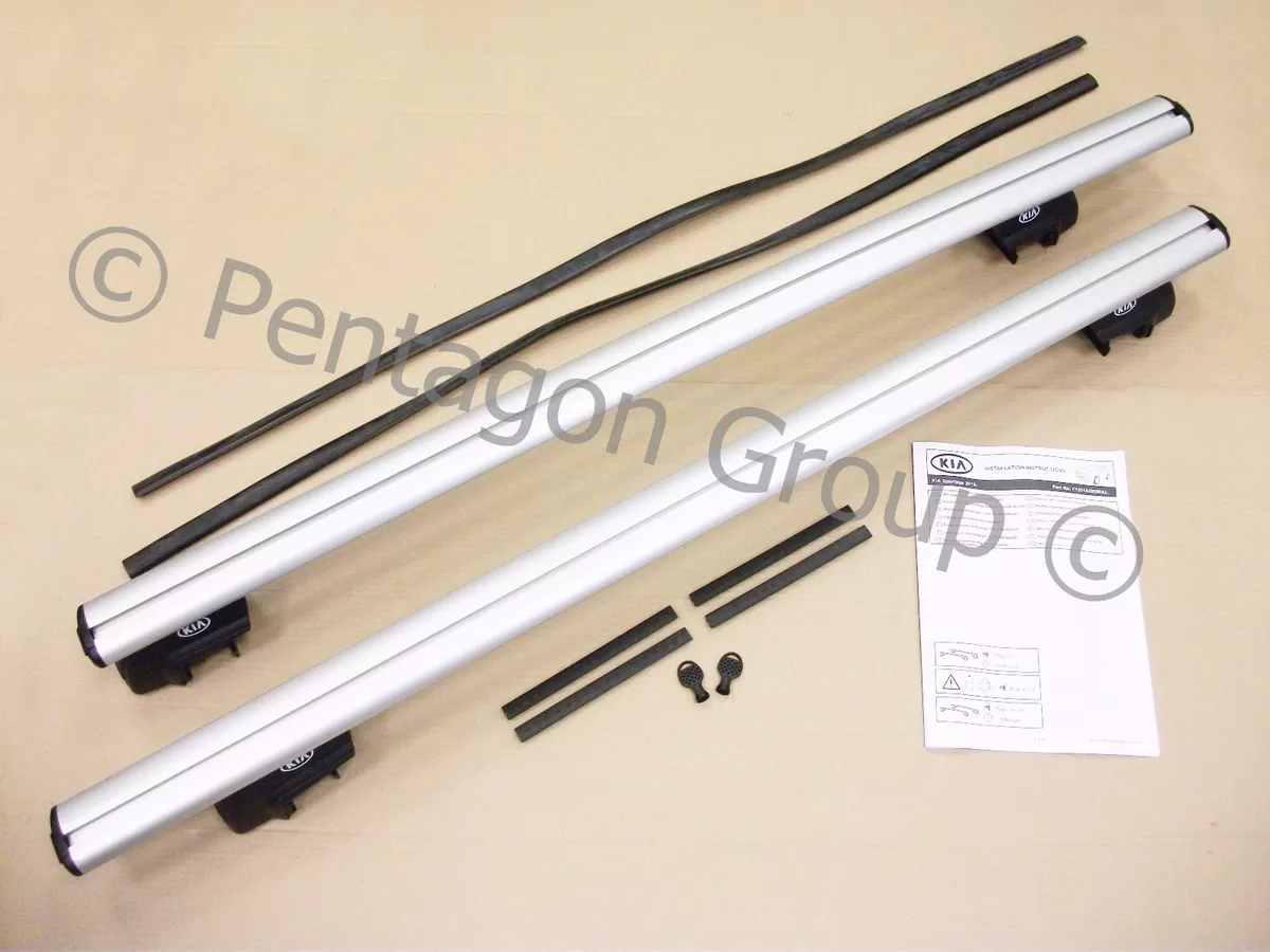 New Genuine Kia Sportage 2016 Aluminium Roof Rack Cross Bars