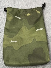Jeep Owners Manual Bag Green Canvas Case NEW Camo Mopar Factory Original Pouch