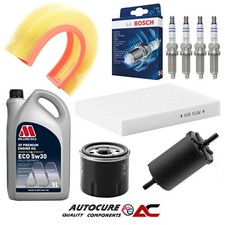 FOR RENAULT CLIO CAMPUS SPORT 16V MK2 X65 1.1 PETROL FULL FILTER SERVICE KIT