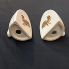 Vintage Rooster Hand Iron Salt N Pepper Shakers Japan — photo 5