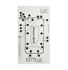 Special Tools Kit for LCD Glass Repair Assistance iPhone 3G 3GS iScrews