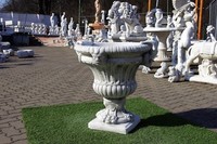 Steintopf Pflanzschale BlumenküBel PflanzküBel Amphoren Schale Blumentopf 205KG