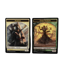 MTG Magic The Gathering Card Set Wizards of the Coast 2 Card With Advertising