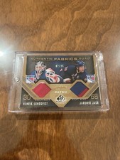 Henrik Lundqvist and Jaromir Jagr 2007-08 SP Game Used Hockey 7/25