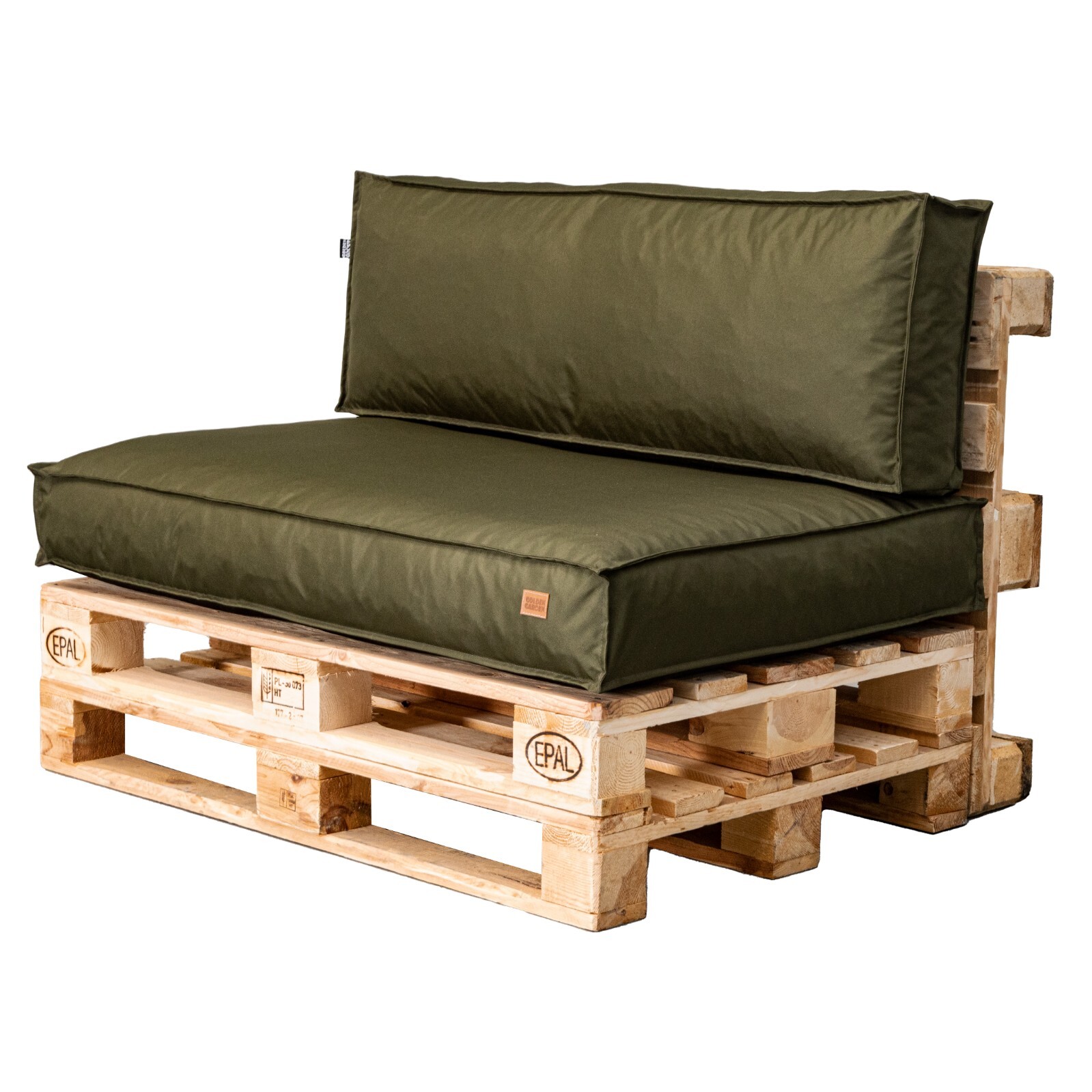 Set cuscini per pallet, coprisedile, euro pallet, 120 x 80, divano da giardino, granuli foto 6