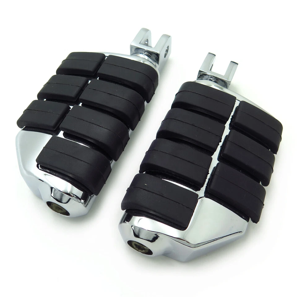 Chrome Dually Footpegs For 1999-2015 Suzuki Hayabusa GSX 1300R (Front) - Image 4 of 4