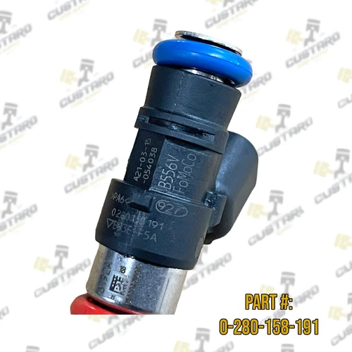 6x Genuine BOSCH Original OEM Ford Fuel Injectors 0280158191 2011-2017 3.5L 3.7L - Bild 7 von 7